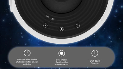 GalacticGentlemen Galaxy Projector