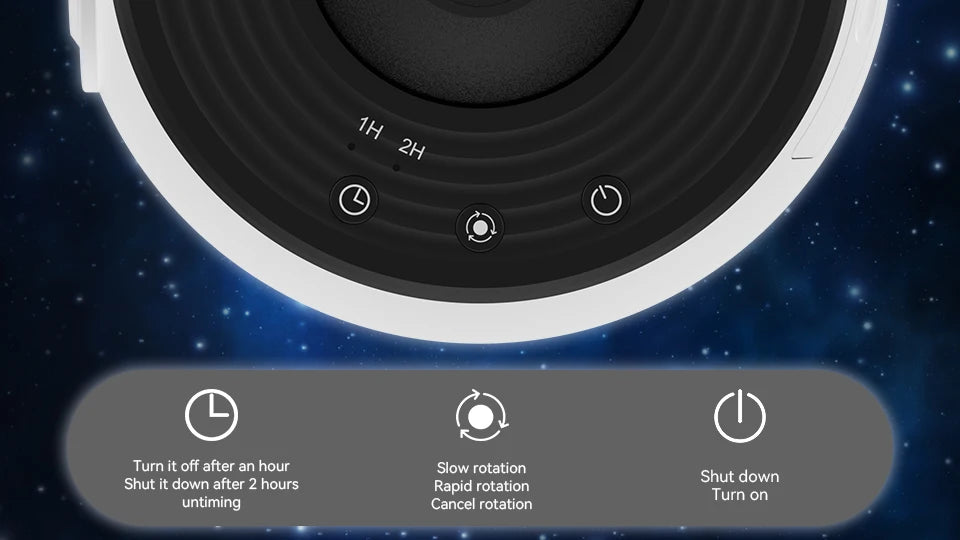 GalacticGentlemen Galaxy Projector