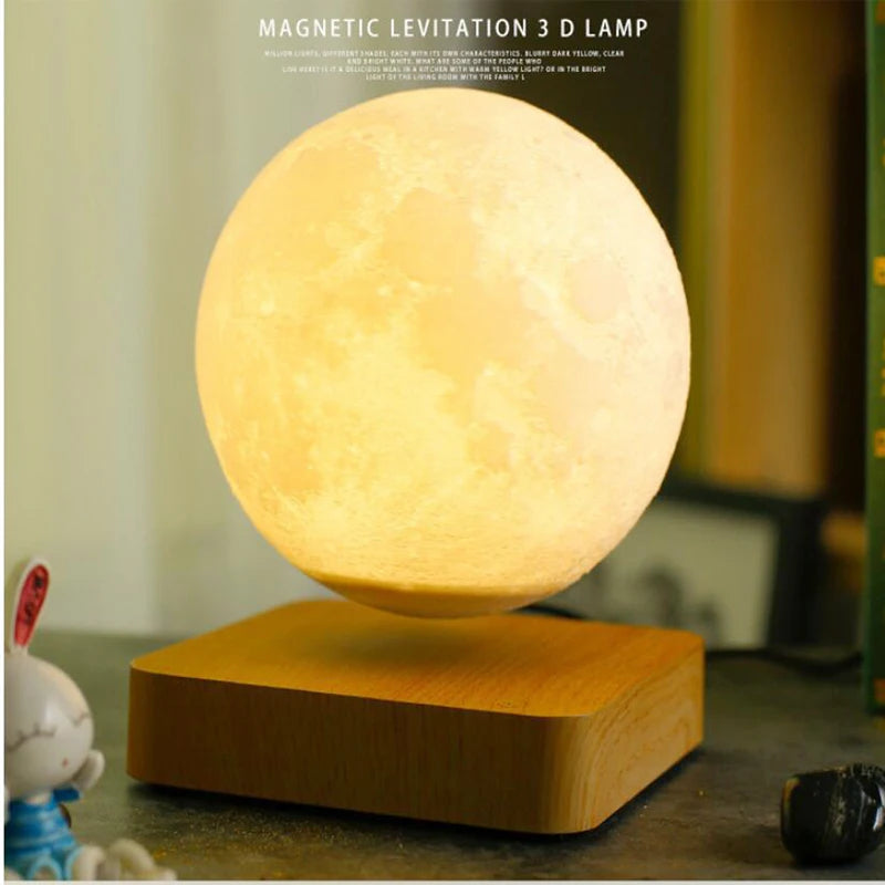 GalacticGentlemen Floating Moon Lamp x2