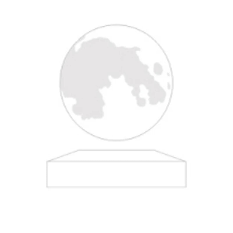 GalacticGentlemen Floating Moon Lamp