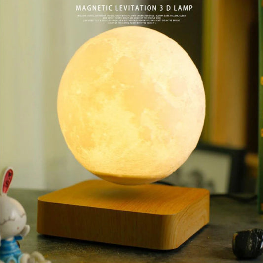 GalacticGentlemen Floating Moon Lamp
