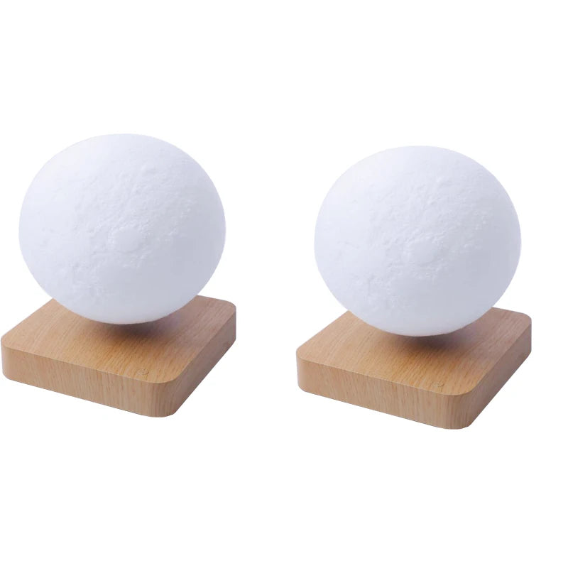 Galactic Gentlemen Floating Moon lamp x2