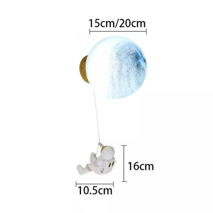 GalacticGentlemen Reach For The Moon lamp