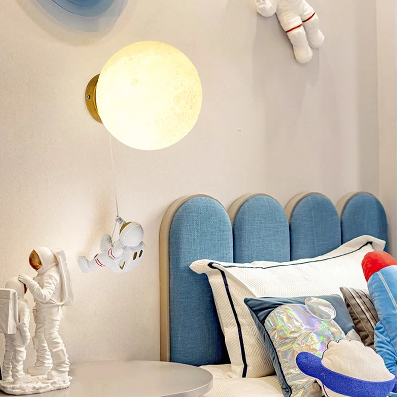 GalacticGentlemen Reach For The Moon lamp