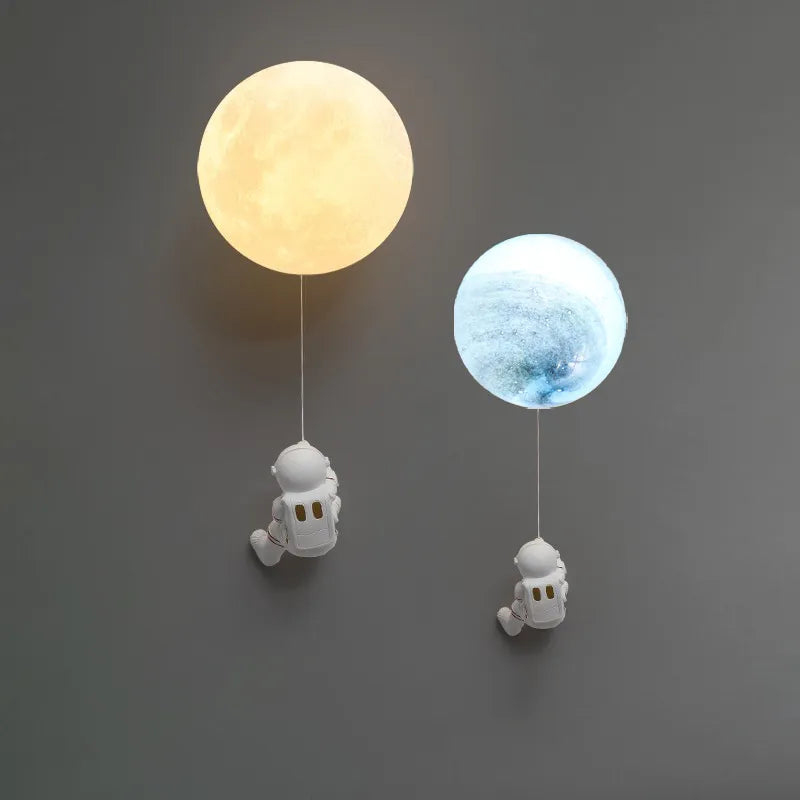 GalacticGentlemen Reach For The Moon lamp