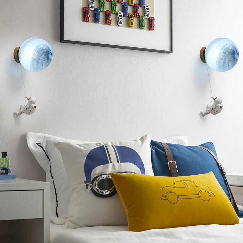 GalacticGentlemen Reach For The Moon lamp