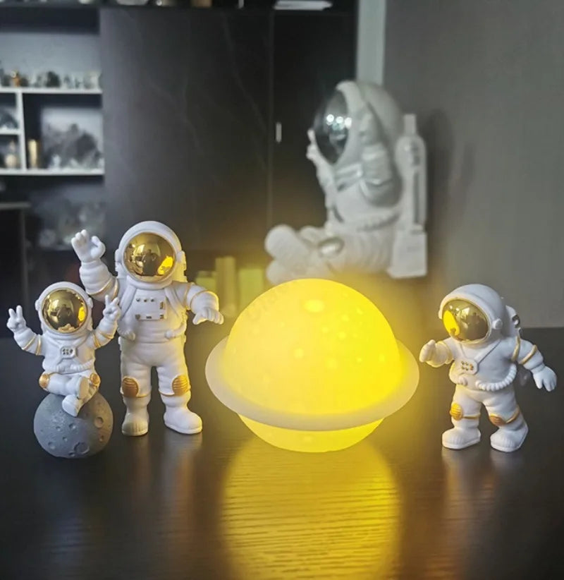 Galactic Gentlemen Sun sitter Lamp